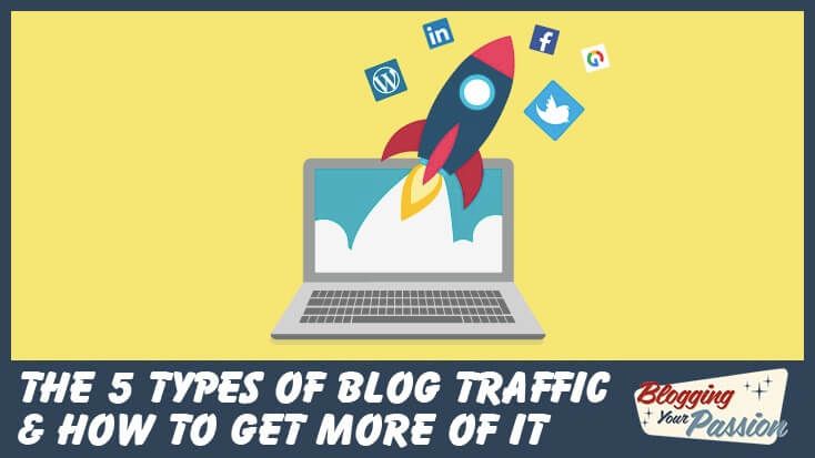 Types of blog traffic, blogging your passion